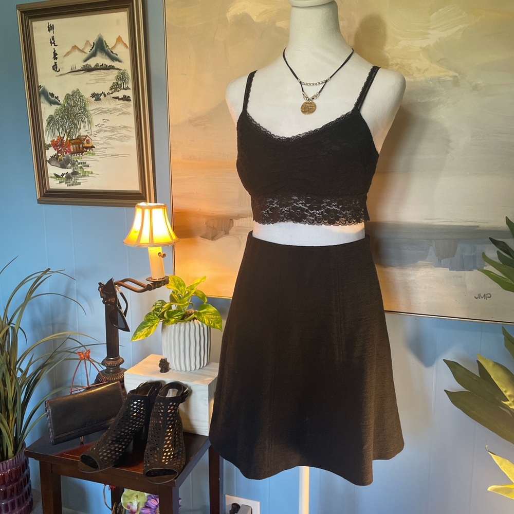 LOFT Classic Black Mini Skirt